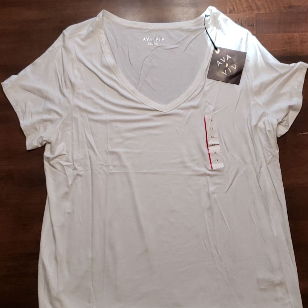 Ava & Viv V-Neck Tee